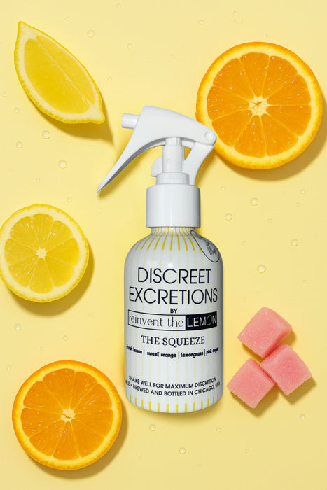 Discreet Excretions | Toilet Spray - The Squeeze
