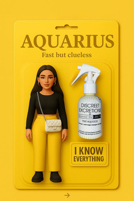 Discreet Excretions | Toilet Spray - The Squeeze