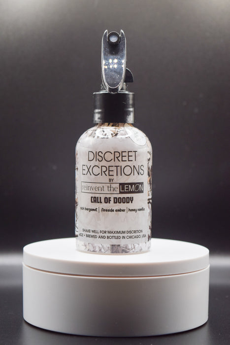 Discreet Excretions Toilet Spray | Call of Doody