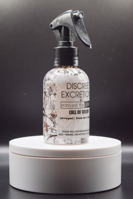 Discreet Excretions Toilet Spray | Call of Doody