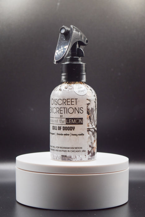 Discreet Excretions Toilet Spray | Call of Doody