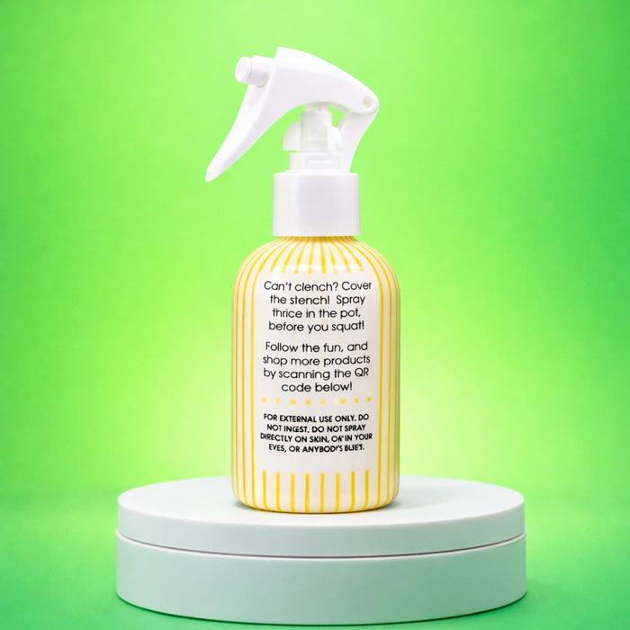 Discreet Excretions Toilet Spray | The Squeeze