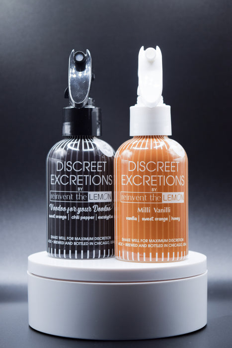 Discreet Excretions Toilet Spray | The Unisex Scent Duo